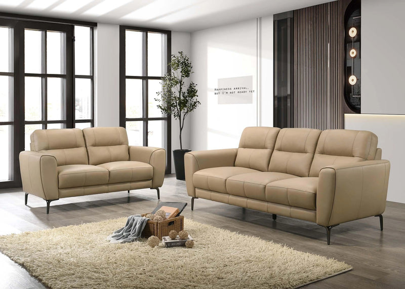 Lsgfur 2-Pcs Sofa Set in Taupe