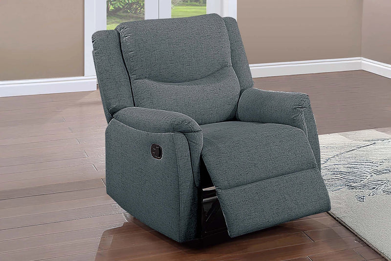 Uniqvn Recliner in Dark Gray