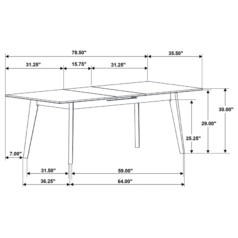Crestmont Extension Dining Table