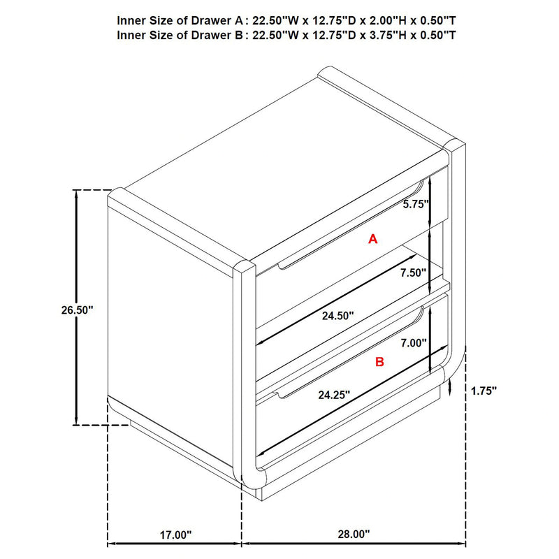 Leandro Nightstand