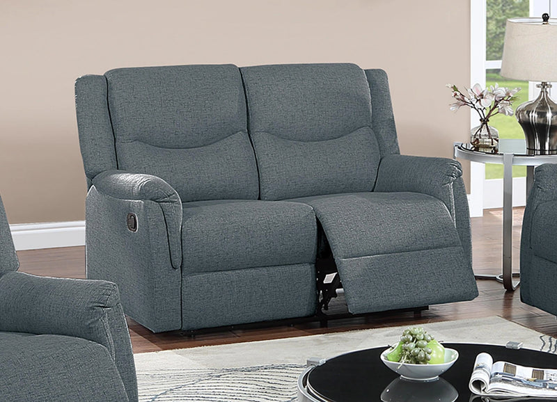 Uniqvn Loveseat in Dark Gray