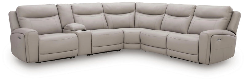 Gravier Power Reclining Sectional with Storage Console