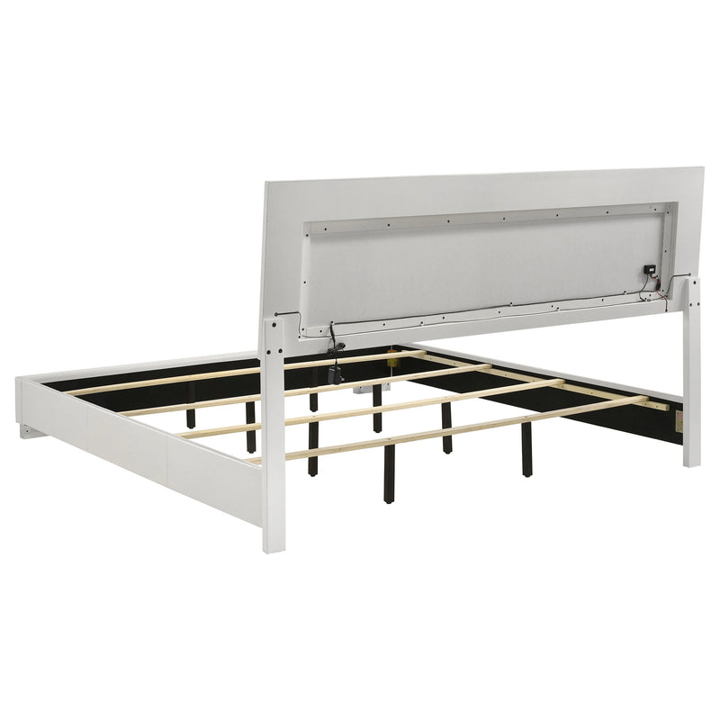 Felicity Panel Bed with LED Lighting