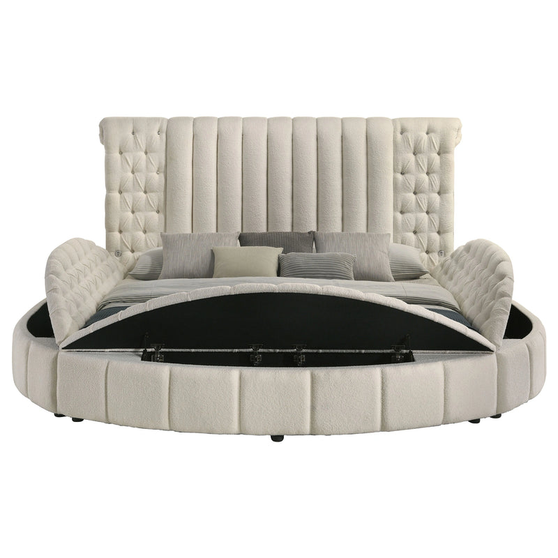 Sonya Panel Floor Storage Bed