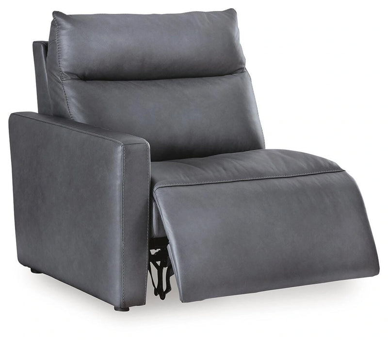 ModZ Power Reclining Sectional Loveseat with Audio Console