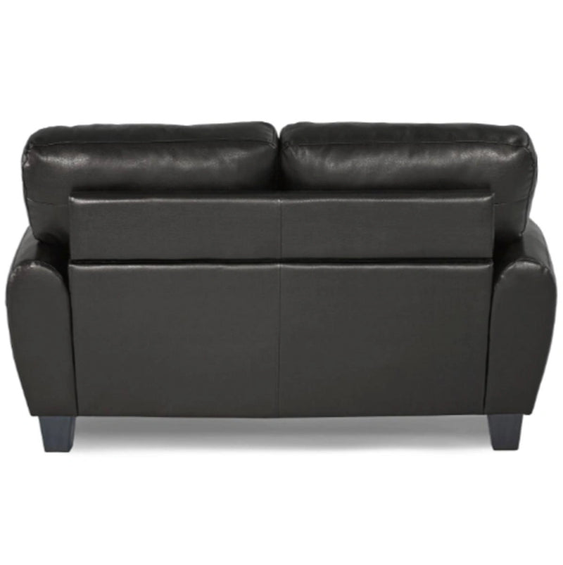 Rubin Loveseat in Black