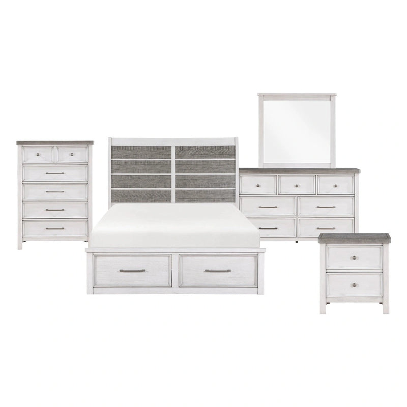 Ambrose 5pc Set (QB+NS+DR+MR+CH) Bed Set image