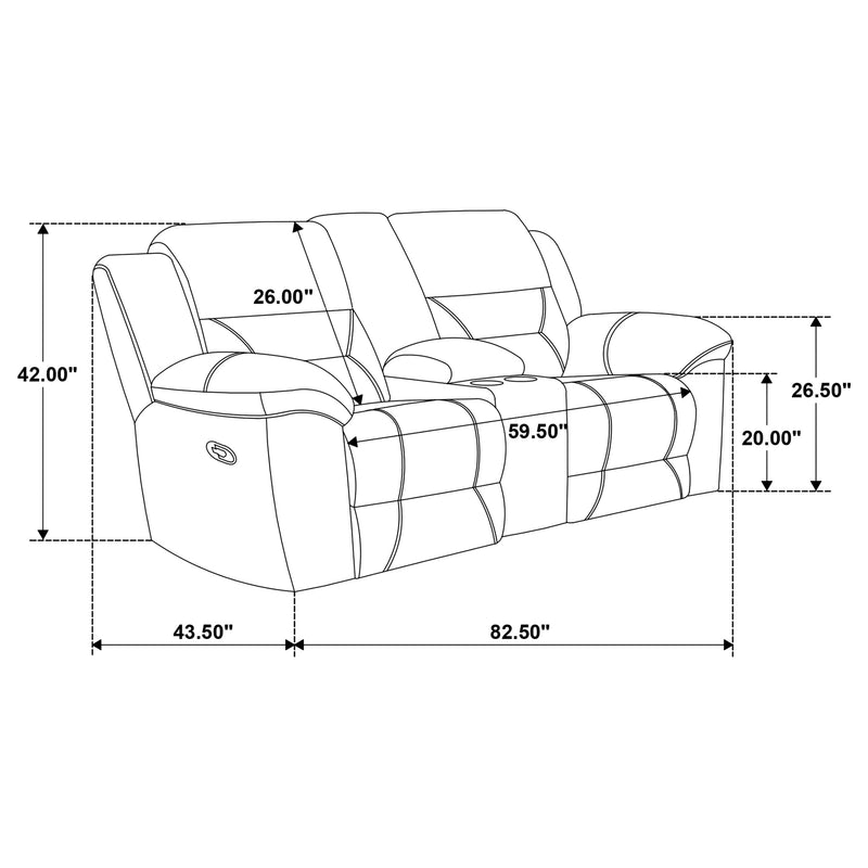 Gilson Reclining Sofa Set