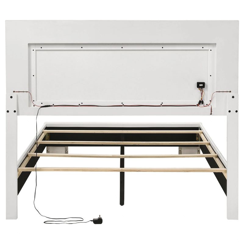 Felicity Panel Bed with LED Lighting