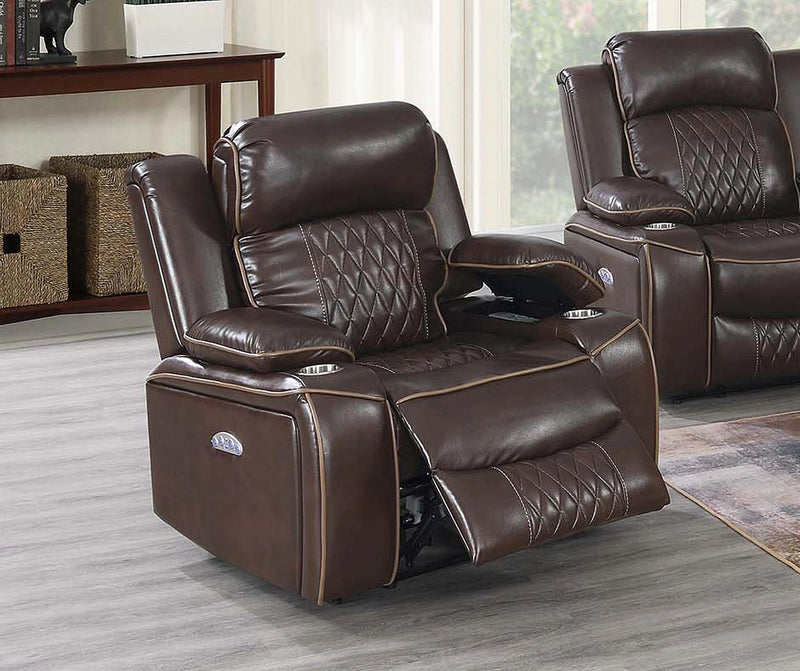 Taiyus Power Recliner in Brown