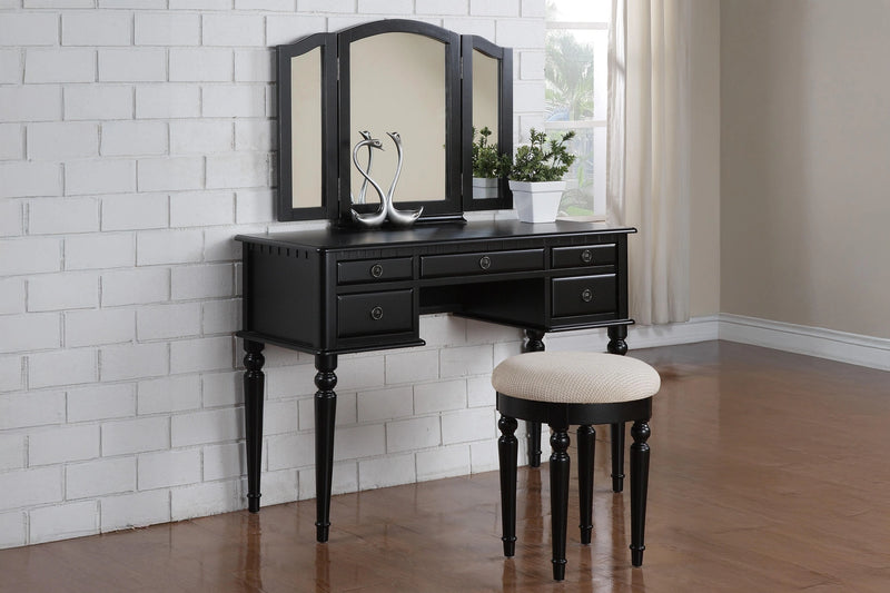 Mcraft Vanity Set in Black